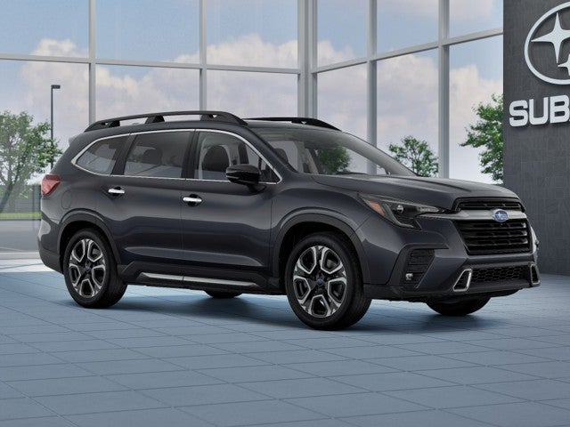 2026 Subaru ASCENT Touring 7-Passenger in Magnetite Gray Metallic — front three-quarter view