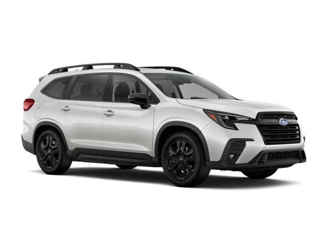 2026 Subaru ASCENT Onyx Edition Touring 7-Passenger in Crystal White Pearl — front three-quarter view