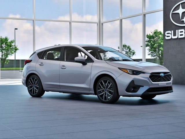 2026 Subaru IMPREZA Sport in Ice Silver Metallic — front three-quarter view
