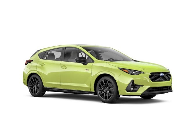 2026 Subaru IMPREZA RS in Citron Yellow Pearl — front three-quarter view