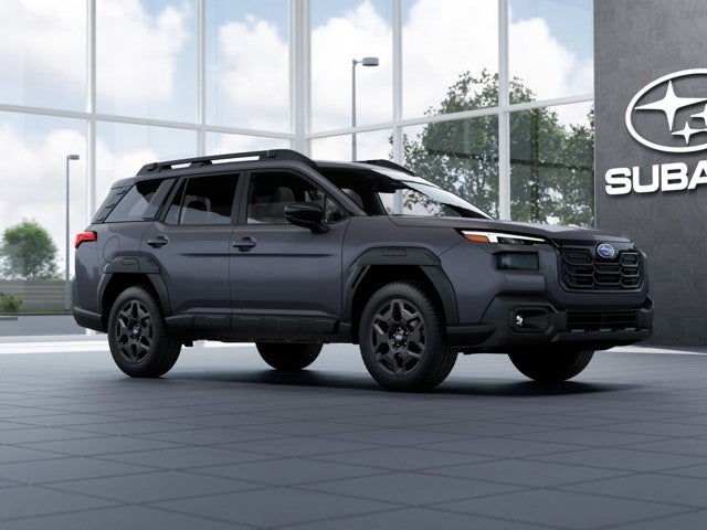 2026 Subaru OUTBACK Limited in Magnetite Gray Metallic — front three-quarter view