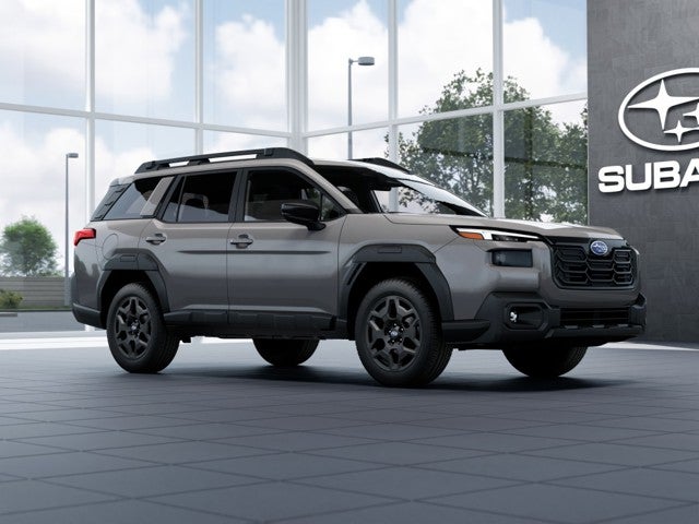 2026 Subaru OUTBACK Limited in River Rock Pearl — front three-quarter view